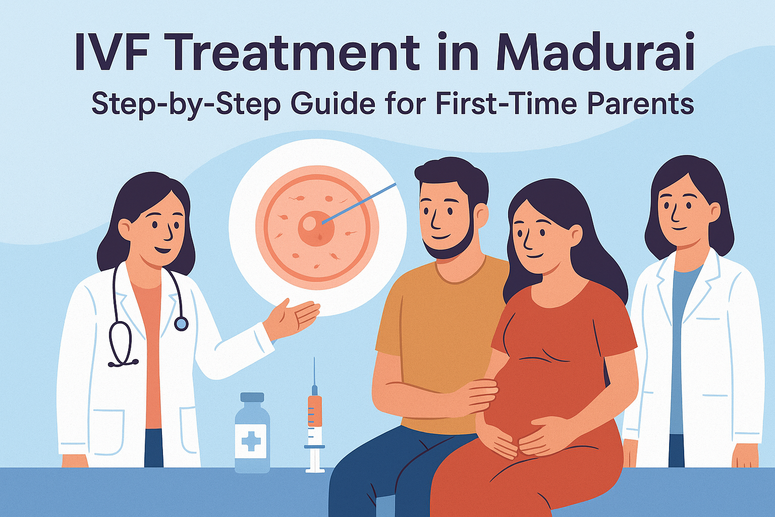IVF Treatment in Madurai – Step-by-Step Guide for First-Time Parents | Janet Hospital