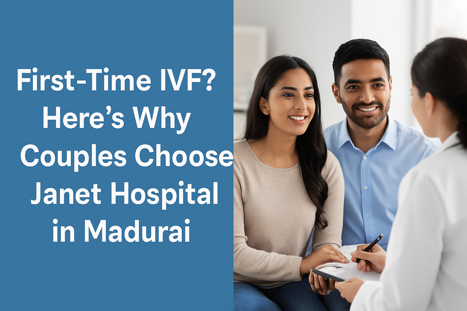 First-Time IVF in Madurai? Choose Janet Hospital for Trusted Care