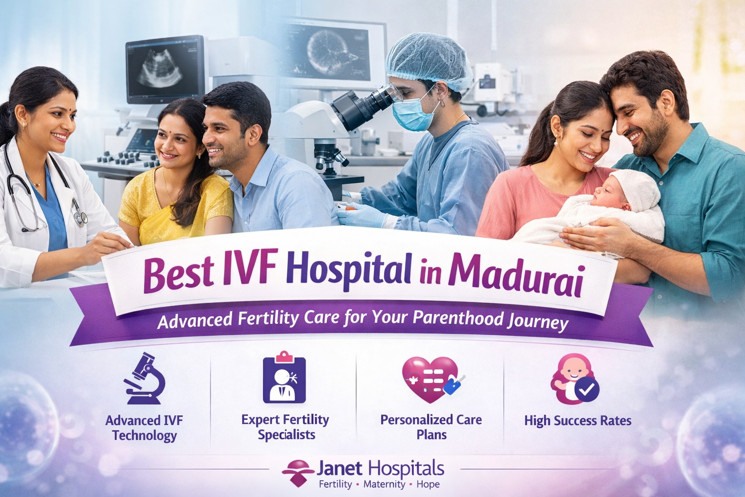 Best IVF Hospital in Madurai – Advanced Fertility Treatment at Janet Hospitals